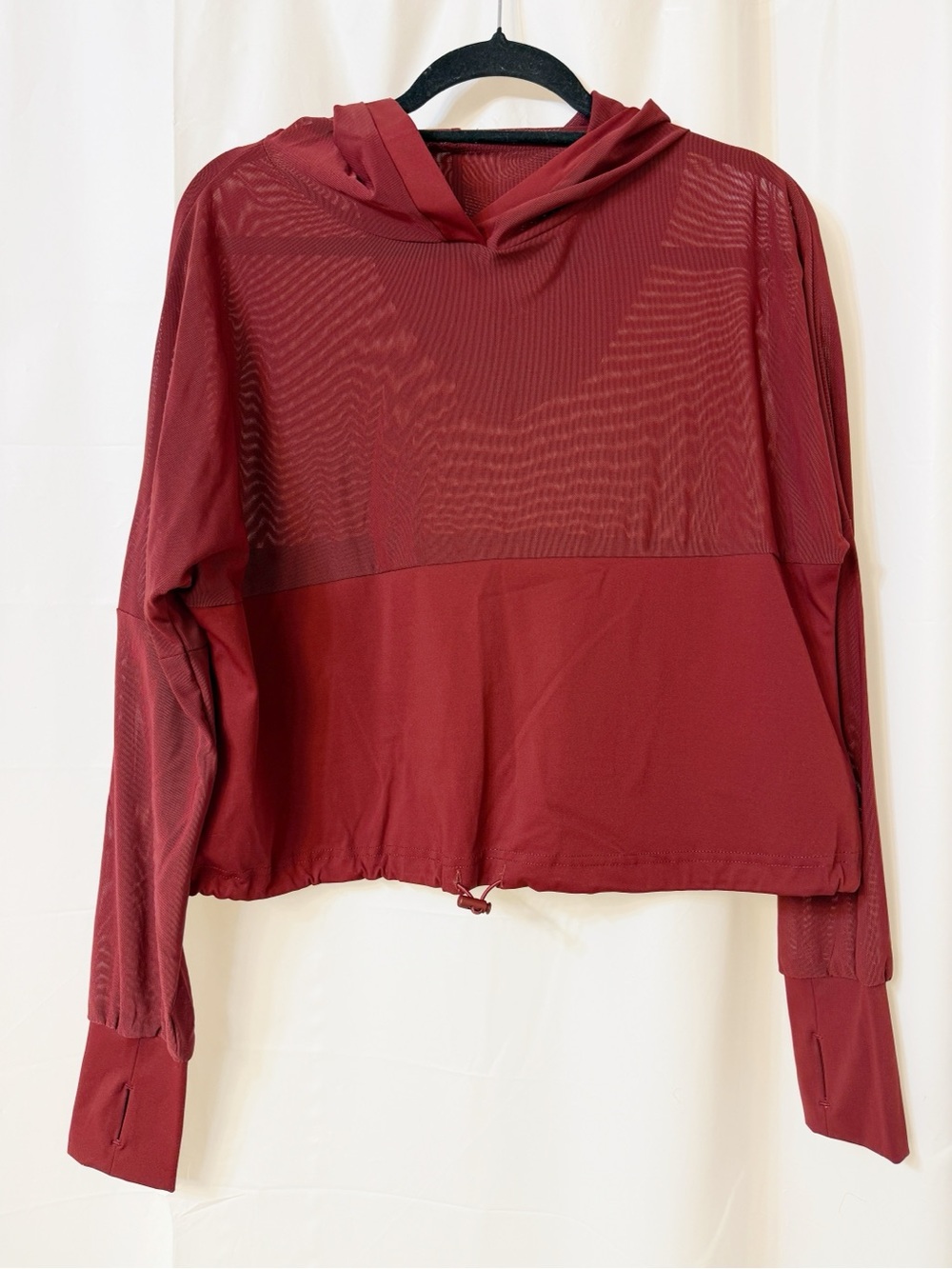 Buffbunny Collection Escandala Pullover in Vineyard Red Medium